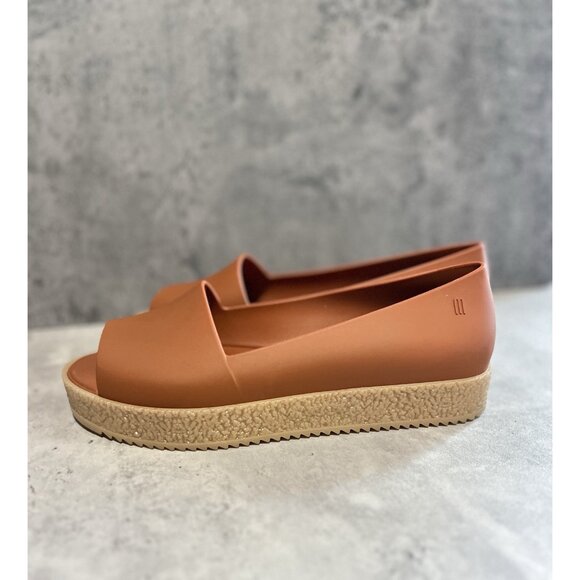 Melissa Women's Rubber Platform Open Toe Slip On Shoes Size 8 - Picture 9 of 12